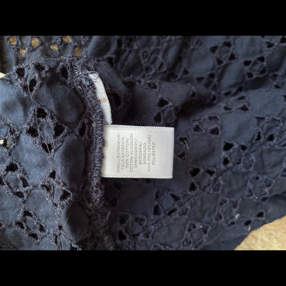 Boxy Lace Pattern Overlay Tee - Picture 6 of 7